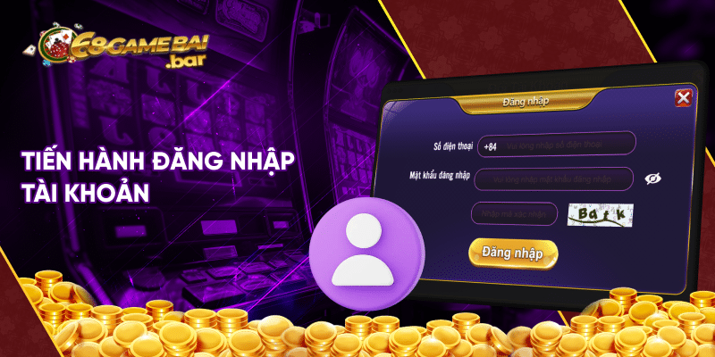 Cách chơi tài xỉu 68 game bài chi tiết cho anh em tân thủ Tiến hành đăng nhập tài khoản