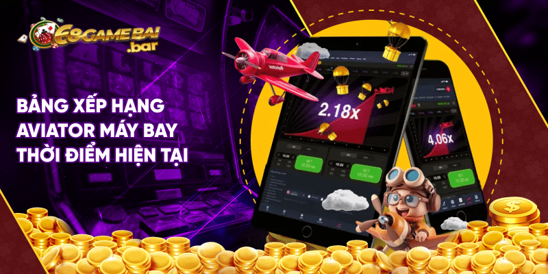Aviator máy bay 68 Game Bài - Game đổi thưởng với lối chơi độc đáo Bảng xếp hạng Aviator máy bay thời điểm hiện tại